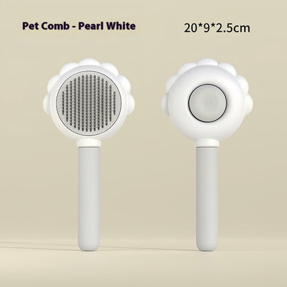 Self-Cleaning Pet Grooming Brush with Built-In Spray - Elorapets Elorapets Ordinary White j4e0kn-zs 0 Self-Cleaning Pet Grooming Brush with Built-In Spray
