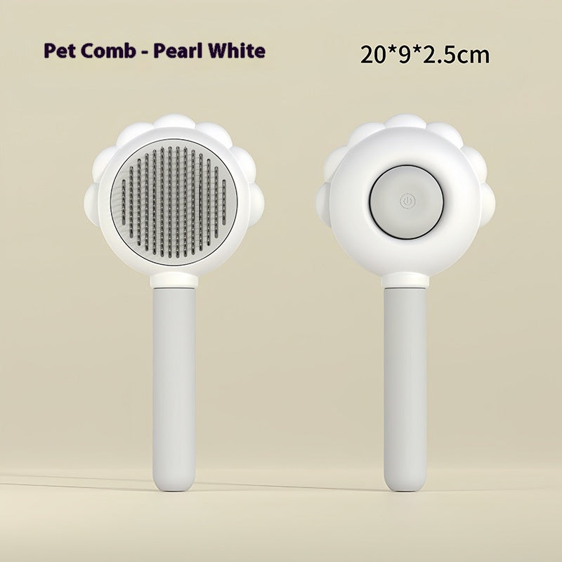 Self-Cleaning Pet Grooming Brush with Built-In Spray - Elorapets Elorapets Ordinary White j4e0kn-zs 0 Self-Cleaning Pet Grooming Brush with Built-In Spray