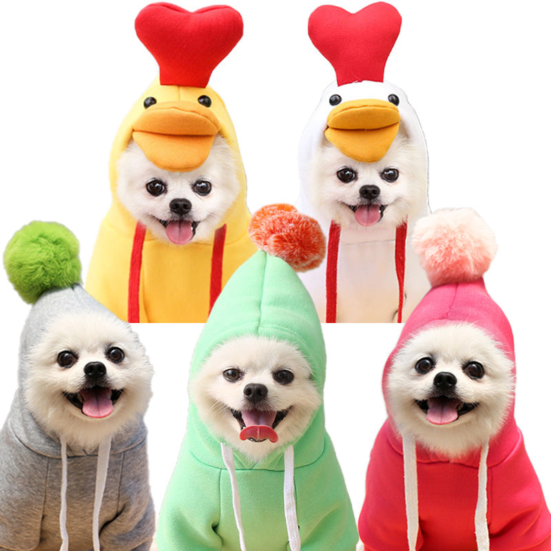 Cute Fruit Dog Hoodie – Warm Fleece Winter Coat for Small Dogs - Elorapets Elorapets 1 Style / XS j4e0kn-zs 0 Cute Fruit Dog Hoodie – Warm Fleece Winter Coat for Small Dogs
