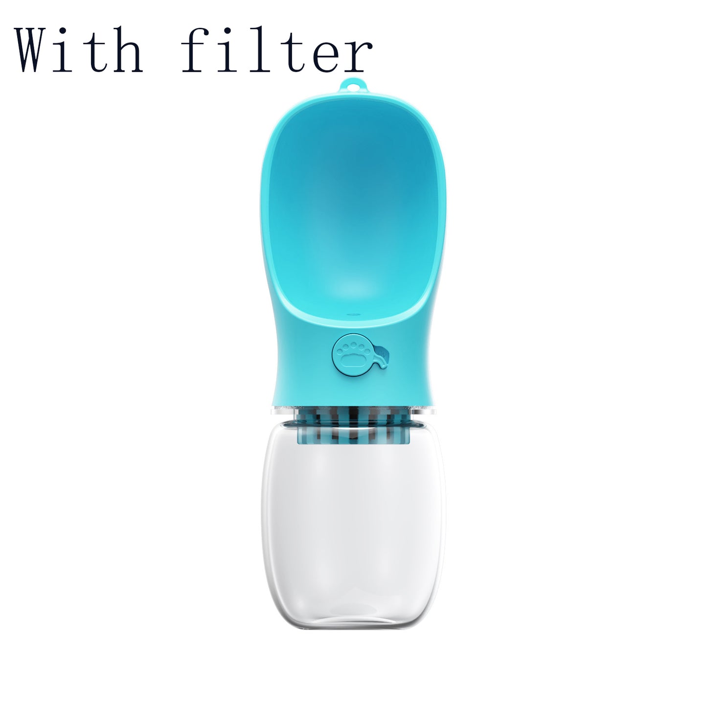 Pet Water Cup Outdoor Portable Water Bottle - Elorapets Elorapets Blue With filter / 350ML j4e0kn-zs 0 Pet Water Cup Outdoor Portable Water Bottle