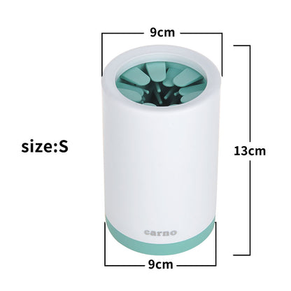 Portable Pet Paw Cleaner Cup Soft Silicone Comb - Elorapets Elorapets Green / S j4e0kn-zs 0 Portable Pet Paw Cleaner Cup Soft Silicone Comb