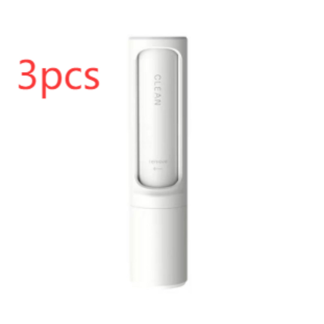 2-in-1 Reusable Pet Hair Remover Brush – Self-Cleaning Lint Roller - Elorapets Elorapets White3pcs j4e0kn-zs 0 2-in-1 Reusable Pet Hair Remover Brush – Self-Cleaning Lint Roller