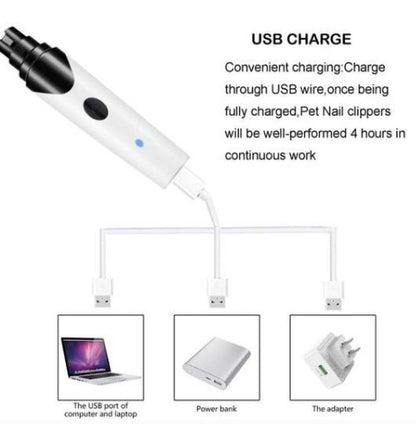 Electric Pet Nail Clippers – Dog & Cat Grooming Trimmer - Elorapets Elorapets Grinding Head 5pcs j4e0kn-zs 0 Electric Pet Nail Clippers – Dog & Cat Grooming Trimmer