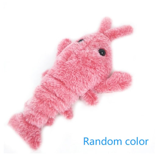 Interactive Jumping Shrimp Cat Toy (USB Rechargeable) - Elorapets Elorapets Jumping shrimp random color / About 35CM / USB j4e0kn-zs 0 Interactive Jumping Shrimp Cat Toy (USB Rechargeable)