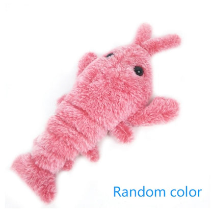 Interactive Jumping Shrimp Cat Toy (USB Rechargeable) - Elorapets Elorapets Jumping shrimp random color / About 35CM / USB j4e0kn-zs 0 Interactive Jumping Shrimp Cat Toy (USB Rechargeable)