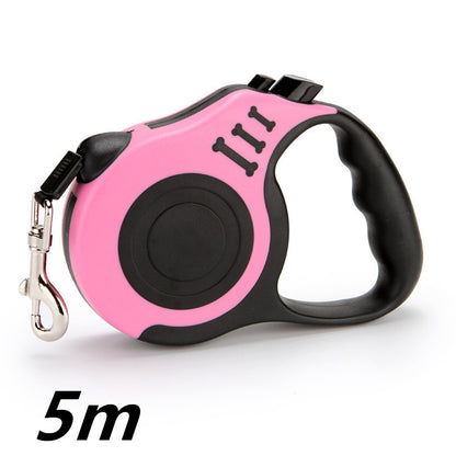 Pet Automatic Telescopic Traction Rope - Elorapets Elorapets Pink / 5m j4e0kn-zs 0 Pet Automatic Telescopic Traction Rope