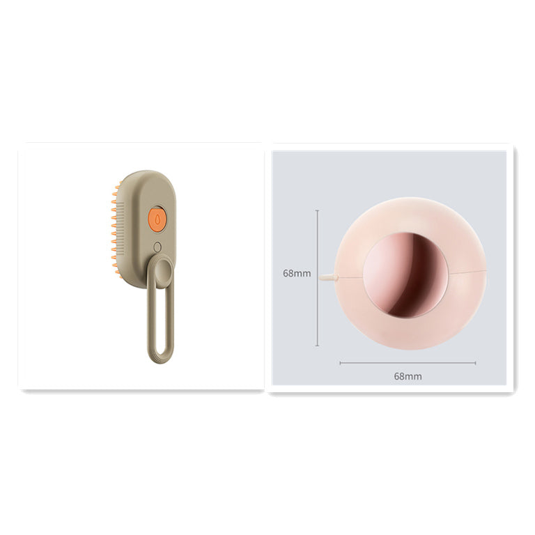 Electric Steam Pet Grooming Brush – 3-in-1 Deshedding Comb - Elorapets Elorapets Milk Brown set / USB j4e0kn-zs 0 Electric Steam Pet Grooming Brush – 3-in-1 Deshedding Comb