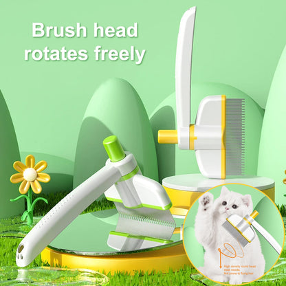 Self-Cleaning Pet Grooming Comb – Deshedding & Flea Brush - Elorapets Elorapets Flea Comb Large Size j4e0kn-zs 0 Self-Cleaning Pet Grooming Comb – Deshedding & Flea Brush