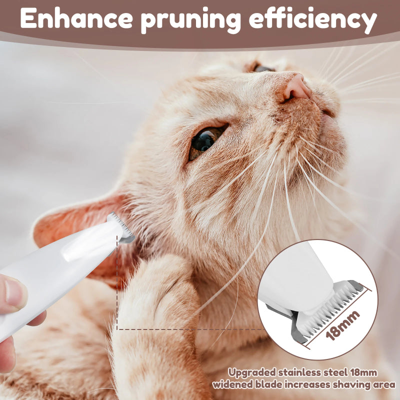 LED Waterproof Dog Paw Trimmer – Wide Blade - Elorapets Elorapets White j4e0kn-zs 0 LED Waterproof Dog Paw Trimmer – Wide Blade