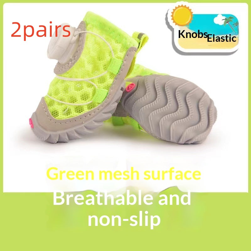 Soft Sole Dog Shoes – Lightweight Shoes for Small Dogs - Elorapets Elorapets Light Green / No 3 / 2 pairs j4e0kn-zs 0 Soft Sole Dog Shoes – Lightweight Shoes for Small Dogs