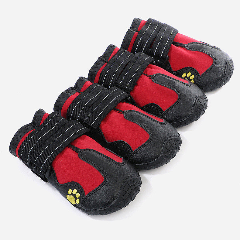 Pet Dog Foot Cover Waterproof Dog Boots - Elorapets Elorapets Red / 1 j4e0kn-zs 0 Pet Dog Foot Cover Waterproof Dog Boots