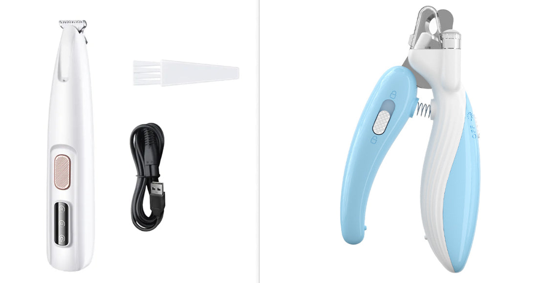 LED Waterproof Dog Paw Trimmer – Wide Blade - Elorapets Elorapets Set with nail clipper j4e0kn-zs 0 LED Waterproof Dog Paw Trimmer – Wide Blade