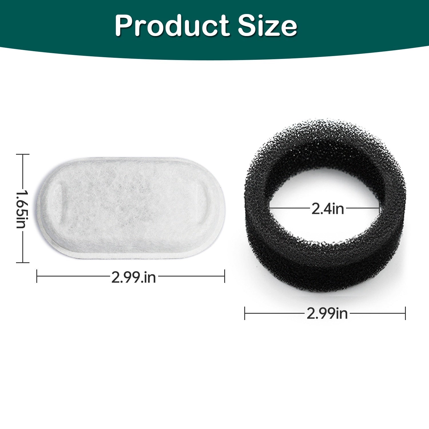 Stainless Steel Pet Water Dispenser Filter – Non-Woven Replacement Element - Elorapets Elorapets Runway Filter 4x4 j4e0kn-zs 0 Stainless Steel Pet Water Dispenser Filter – Non-Woven Replacement Element