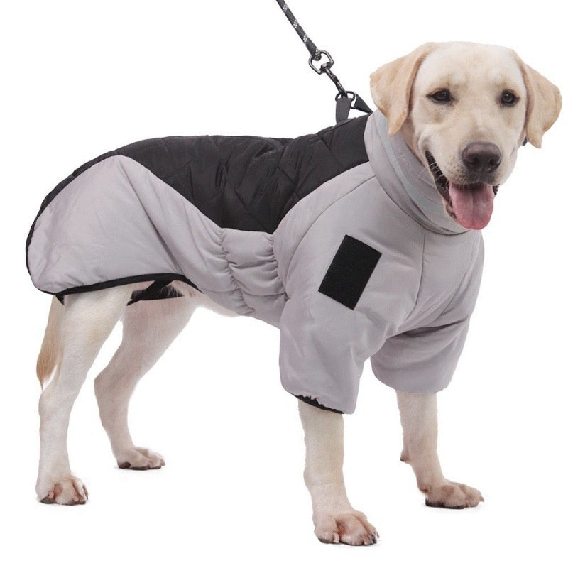Waterproof Winter Dog Coat – Warm Jacket - Elorapets Elorapets Gray Black / XL j4e0kn-zs 0 Waterproof Winter Dog Coat – Warm Jacket