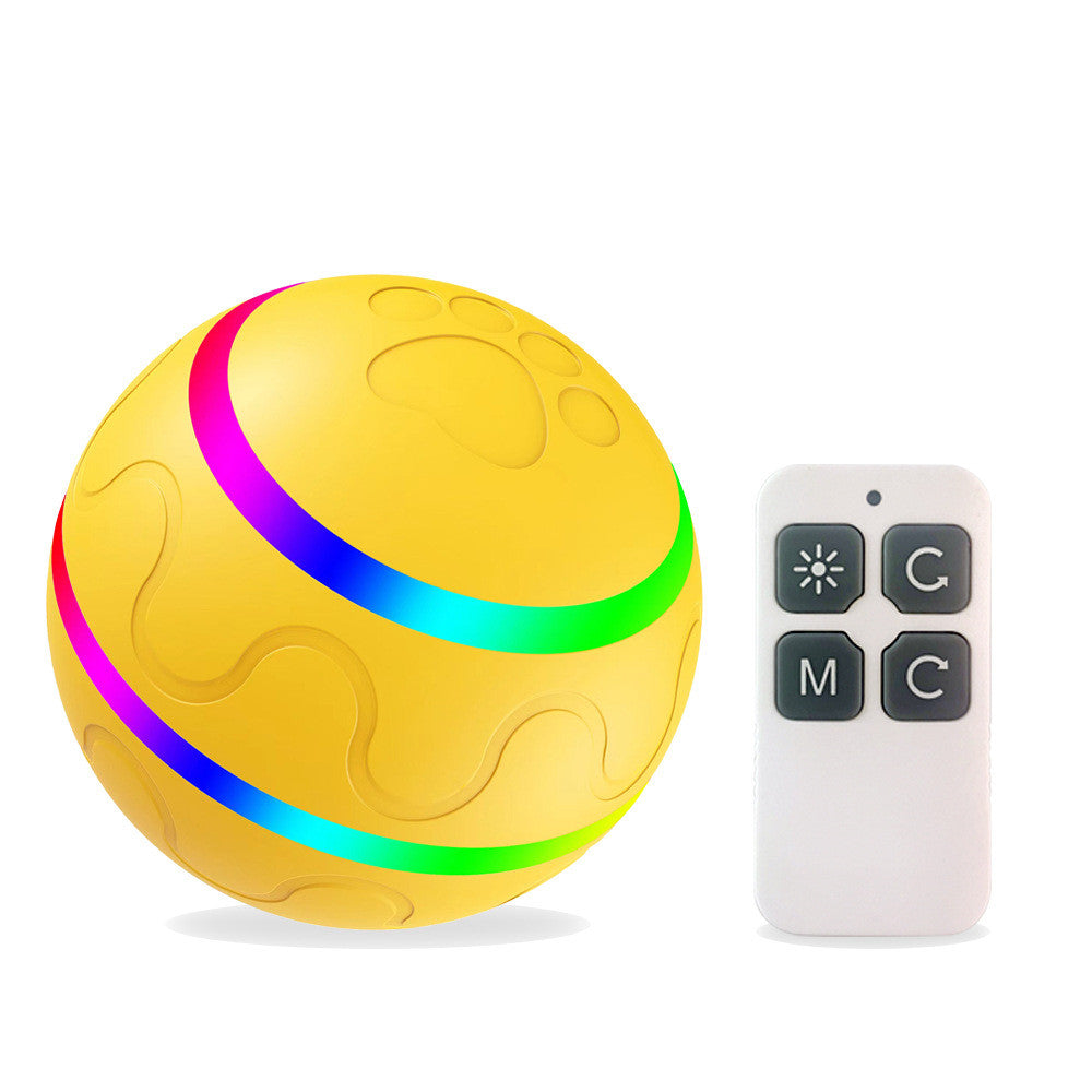 Smart Self-Rotating Cat Ball – USB Interactive Toy - Elorapets Elorapets Yellow / Self hi version j4e0kn-zs 0 Smart Self-Rotating Cat Ball – USB Interactive Toy