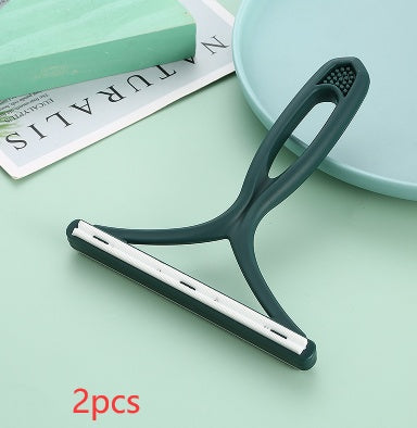Double-Sided Fabric Shaver – Manual Lint & Hair Remover Tool - Elorapets Elorapets Dark green / 2PCS j4e0kn-zs 0 Double-Sided Fabric Shaver – Manual Lint & Hair Remover Tool