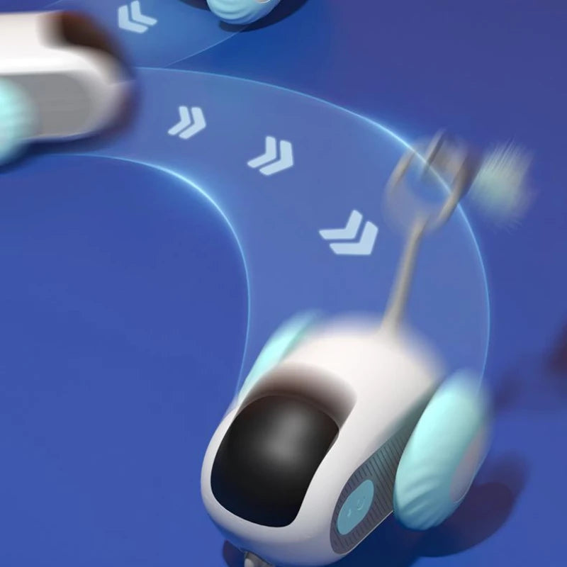 Remote Control Cat Toy Car – USB Rechargeable Chaser - Elorapets Elorapets Blue Running Car / USB j4e0kn-zs 0 Remote Control Cat Toy Car – USB Rechargeable Chaser