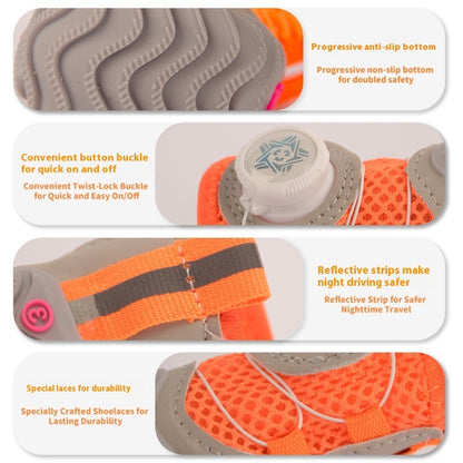 Soft Sole Dog Shoes – Lightweight Shoes for Small Dogs - Elorapets Elorapets Orange Price For Two / No 3 / 1 pair j4e0kn-zs 0 Soft Sole Dog Shoes – Lightweight Shoes for Small Dogs