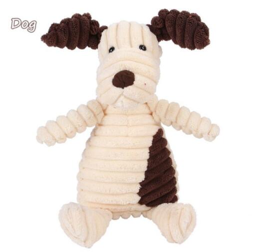 Vocal Animal Plush for Pet Dog Molar Teeth Cleaning Training - Elorapets Elorapets Dog 28cm j4e0kn-zs 0 Vocal Animal Plush for Pet Dog Molar Teeth Cleaning Training