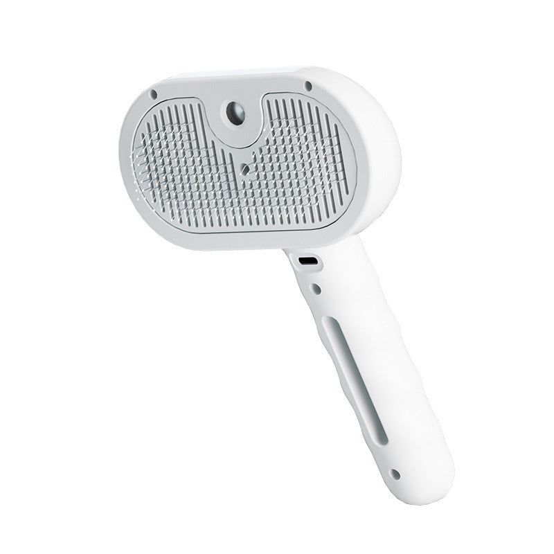 Pet Spray Grooming Comb – Hair Remover & Dematting Brush - Elorapets Elorapets White j4e0kn-zs 0 Pet Spray Grooming Comb – Hair Remover & Dematting Brush