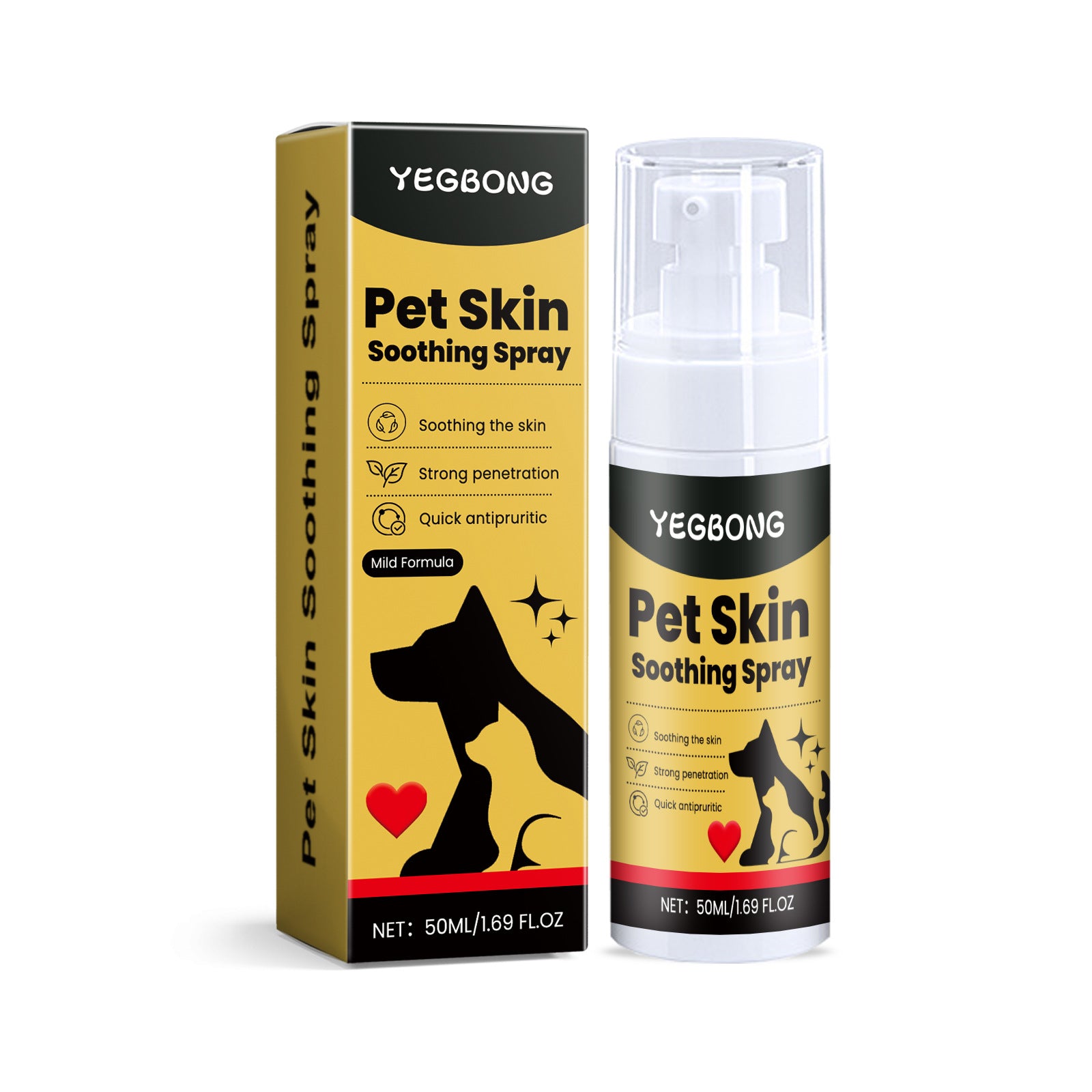 Pet Skin Care Spray Gentle Relief - Elorapets Elorapets 50ml / Spray j4e0kn-zs 0 Pet Skin Care Spray Gentle Relief
