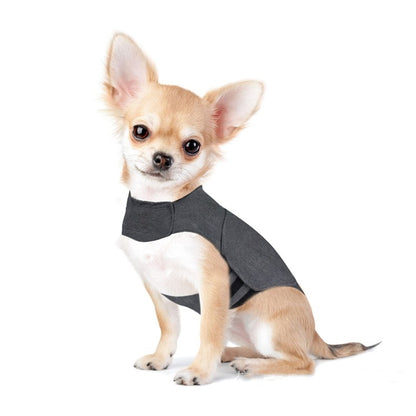 Pet Clothes Dog Anxiety Jacket Warm Vest - Elorapets Elorapets Heather Gray / XXS j4e0kn-zs 0 Pet Clothes Dog Anxiety Jacket Warm Vest