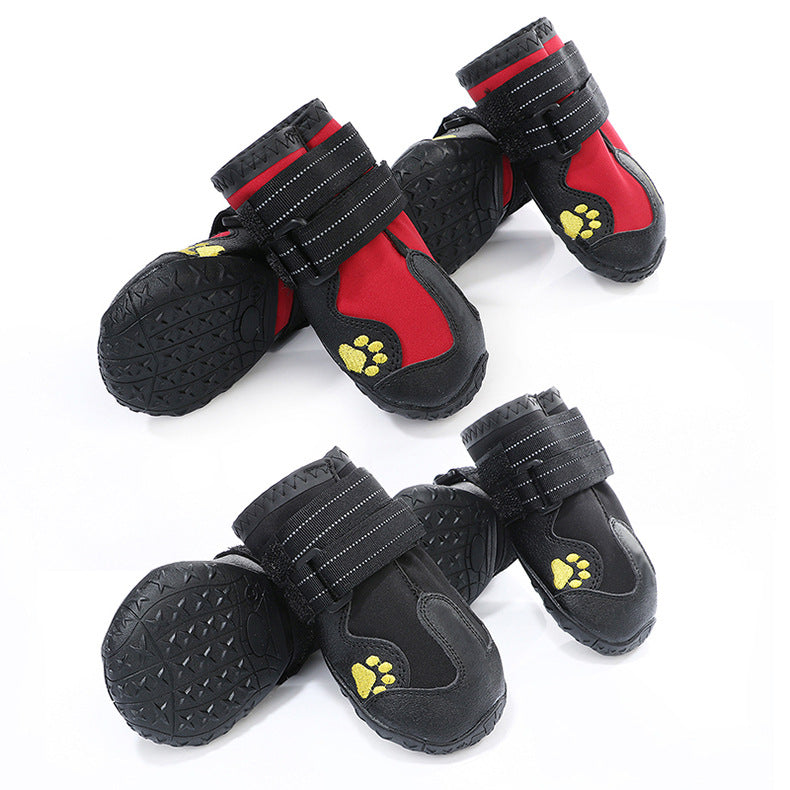 Pet Dog Foot Cover Waterproof Dog Boots - Elorapets Elorapets Black / 1 j4e0kn-zs 0 Pet Dog Foot Cover Waterproof Dog Boots