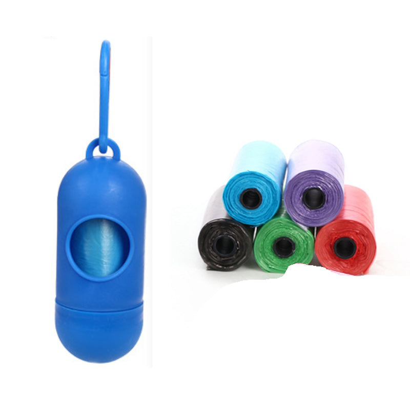 Pet Trash Bag Dog Poop Bags For Waste Refuse Cleanup - Elorapets Elorapets Blue 5pcs bag j4e0kn-zs 0 Pet Trash Bag Dog Poop Bags For Waste Refuse Cleanup