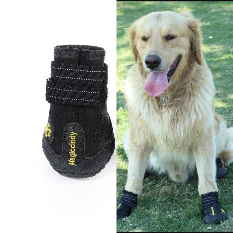Pet Dog Foot Cover Waterproof Dog Boots - Elorapets Elorapets Black / 1 j4e0kn-zs 0 Pet Dog Foot Cover Waterproof Dog Boots