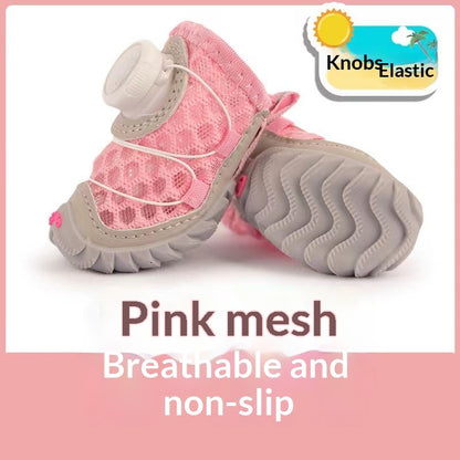 Soft Sole Dog Shoes – Lightweight Shoes for Small Dogs - Elorapets Elorapets Pink / No 3 / 1 pair j4e0kn-zs 0 Soft Sole Dog Shoes – Lightweight Shoes for Small Dogs