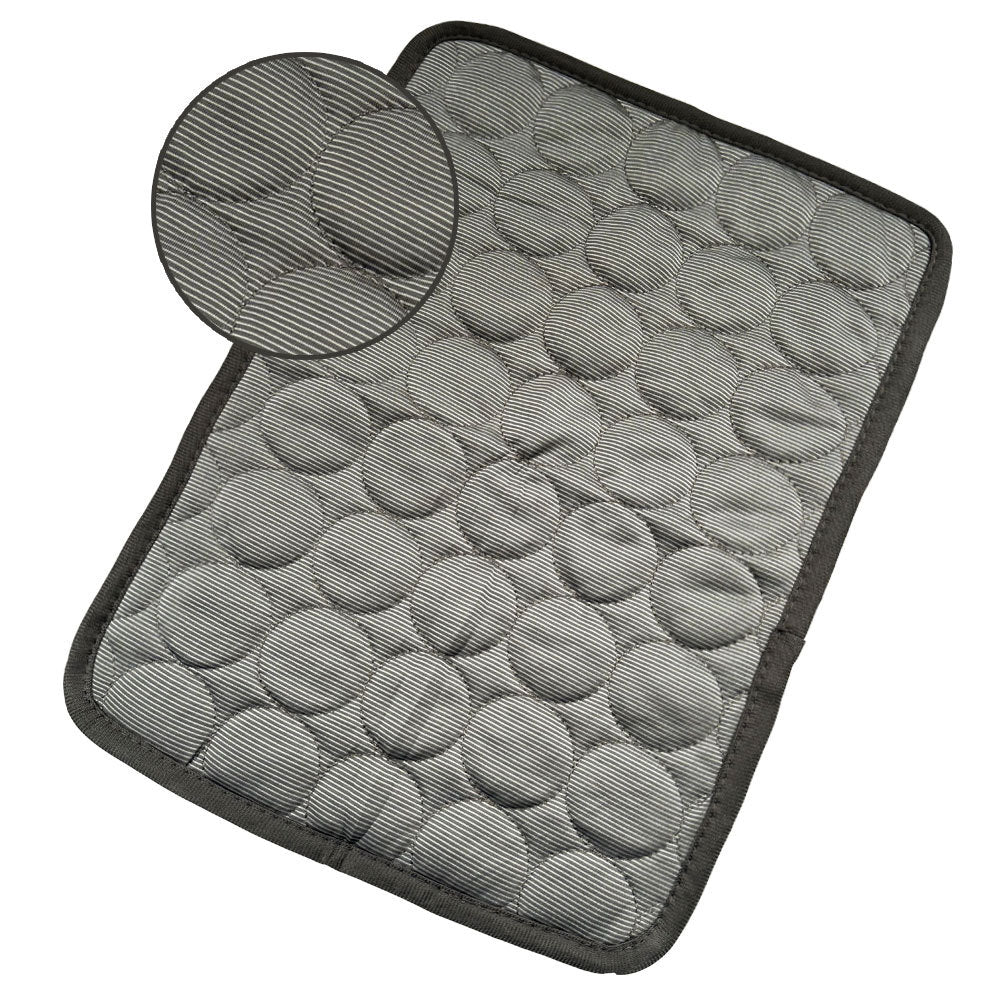 Dog Cooling Mat – Summer Ice Silk Bed for Dogs & Cats - Elorapets Elorapets Dark Gray / XS40*30cm j4e0kn-zs 0 Dog Cooling Mat – Summer Ice Silk Bed for Dogs & Cats