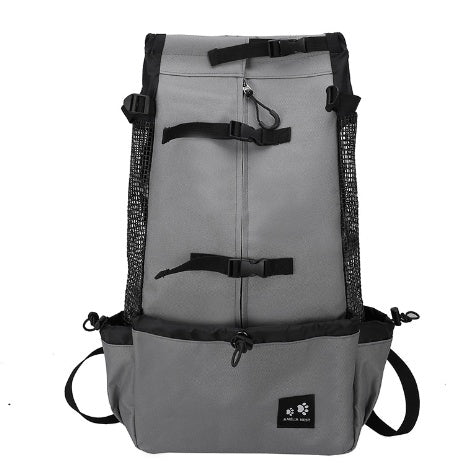 Dog Carrier Backpack – Portable Travel Pet Bag (Double Shoulder) - Elorapets Elorapets Dark grey / M j4e0kn-zs 0 Dog Carrier Backpack – Portable Travel Pet Bag (Double Shoulder)
