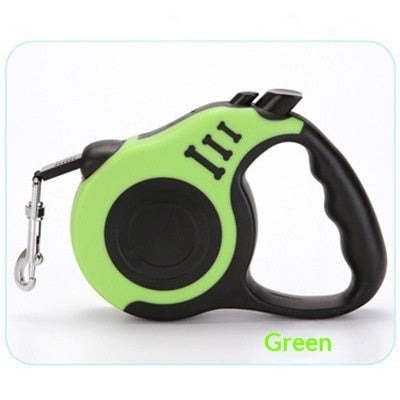 Pet Automatic Telescopic Traction Rope - Elorapets Elorapets green / 5m j4e0kn-zs 0 Pet Automatic Telescopic Traction Rope
