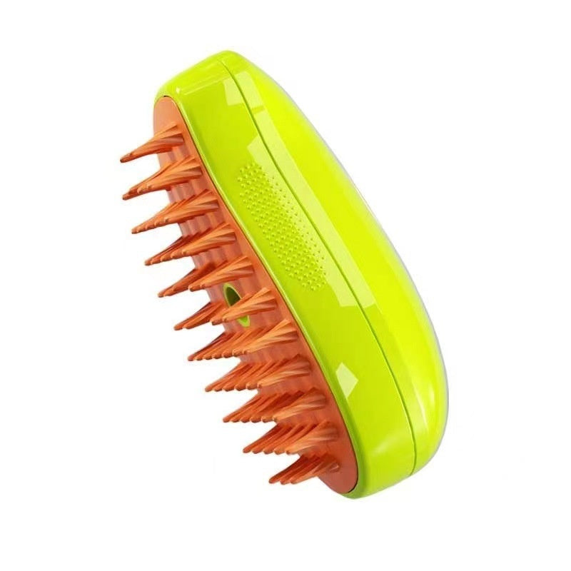 3-in-1 Electric Steam Pet Brush – Cat & Dog Grooming Comb - Elorapets Elorapets Unified / Green j4e0kn-zs 0 3-in-1 Electric Steam Pet Brush – Cat & Dog Grooming Comb