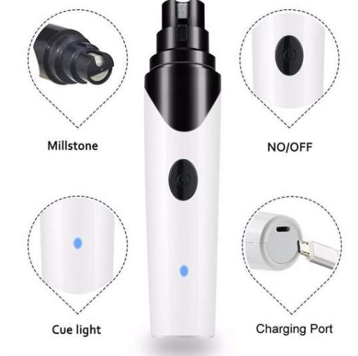 Electric Pet Nail Clippers – Dog & Cat Grooming Trimmer - Elorapets Elorapets Grinding Head 5pcs j4e0kn-zs 0 Electric Pet Nail Clippers – Dog & Cat Grooming Trimmer