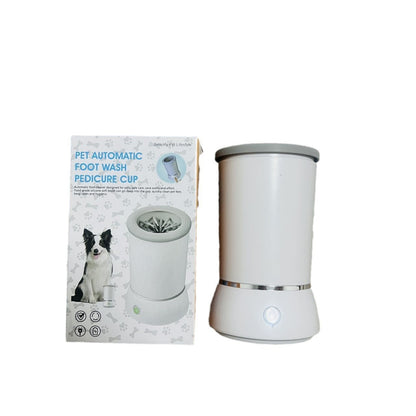 Electric Pet Paw Cleaner Cup – Automatic Foot Washer for Dogs & Cats