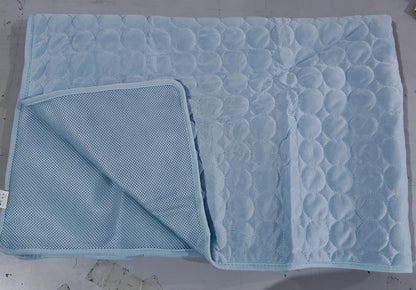 Summer Cooling Pet Sleeping Ice Silk Mat - Elorapets Elorapets Light Blue / 40x30cm j4e0kn-zs 0 Summer Cooling Pet Sleeping Ice Silk Mat