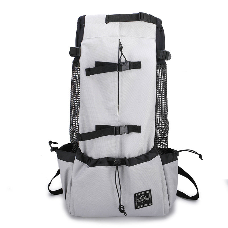 Dog Carrier Backpack – Portable Travel Pet Bag (Double Shoulder) - Elorapets Elorapets Grey / XL j4e0kn-zs 0 Dog Carrier Backpack – Portable Travel Pet Bag (Double Shoulder)