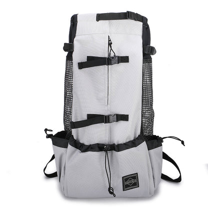 Dog Carrier Backpack – Portable Travel Pet Bag (Double Shoulder) - Elorapets Elorapets Grey / XL j4e0kn-zs 0 Dog Carrier Backpack – Portable Travel Pet Bag (Double Shoulder)