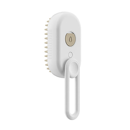 Electric Steam Pet Grooming Brush – 3-in-1 Deshedding Comb - Elorapets Elorapets Porcelain White / USB j4e0kn-zs 0 Electric Steam Pet Grooming Brush – 3-in-1 Deshedding Comb