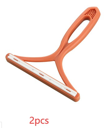 Double-Sided Fabric Shaver – Manual Lint & Hair Remover Tool - Elorapets Elorapets Orange / 2PCS j4e0kn-zs 0 Double-Sided Fabric Shaver – Manual Lint & Hair Remover Tool