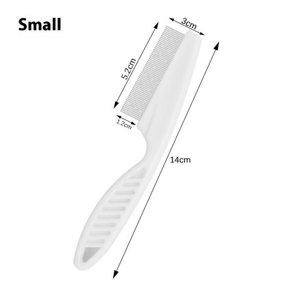 Self-Cleaning Pet Grooming Comb – Deshedding & Flea Brush - Elorapets Elorapets Flea Comb Small Size j4e0kn-zs 0 Self-Cleaning Pet Grooming Comb – Deshedding & Flea Brush