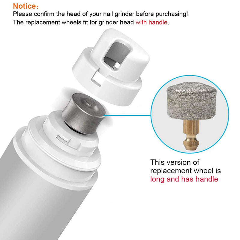 Replacement Grinding Head Of Pet Automatic Nail Grinder - Elorapets Elorapets Grinding head / 1PC j4e0kn-zs 0 Replacement Grinding Head Of Pet Automatic Nail Grinder