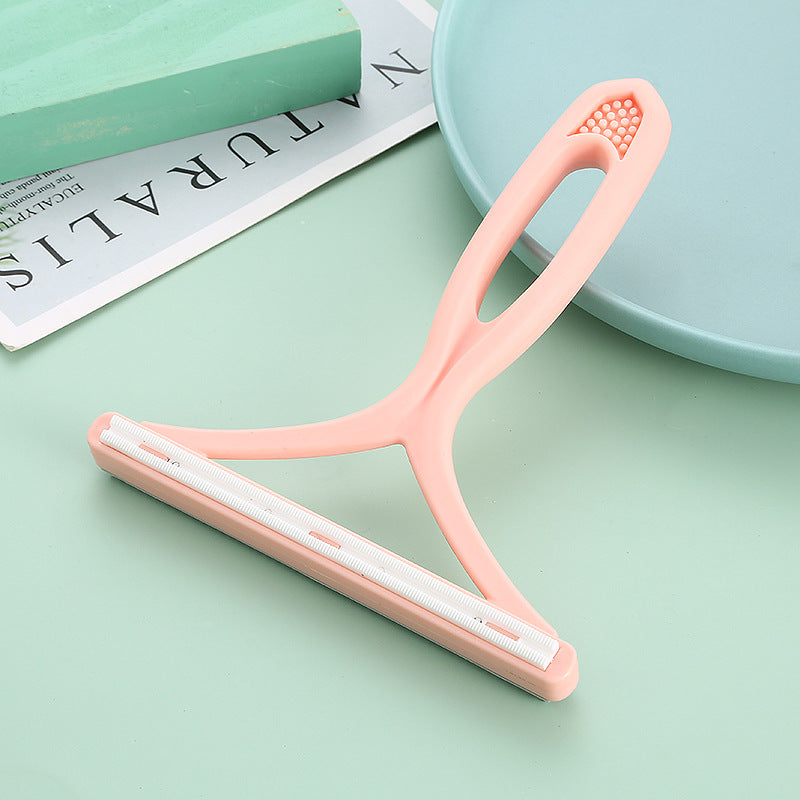 Double-Sided Fabric Shaver – Manual Lint & Hair Remover Tool - Elorapets Elorapets Pink / 1PC j4e0kn-zs 0 Double-Sided Fabric Shaver – Manual Lint & Hair Remover Tool