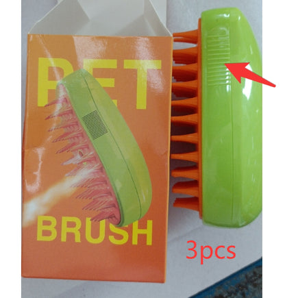 3-in-1 Electric Steam Pet Brush – Cat & Dog Grooming Comb - Elorapets Elorapets Unified / Green3pcs j4e0kn-zs 0 3-in-1 Electric Steam Pet Brush – Cat & Dog Grooming Comb
