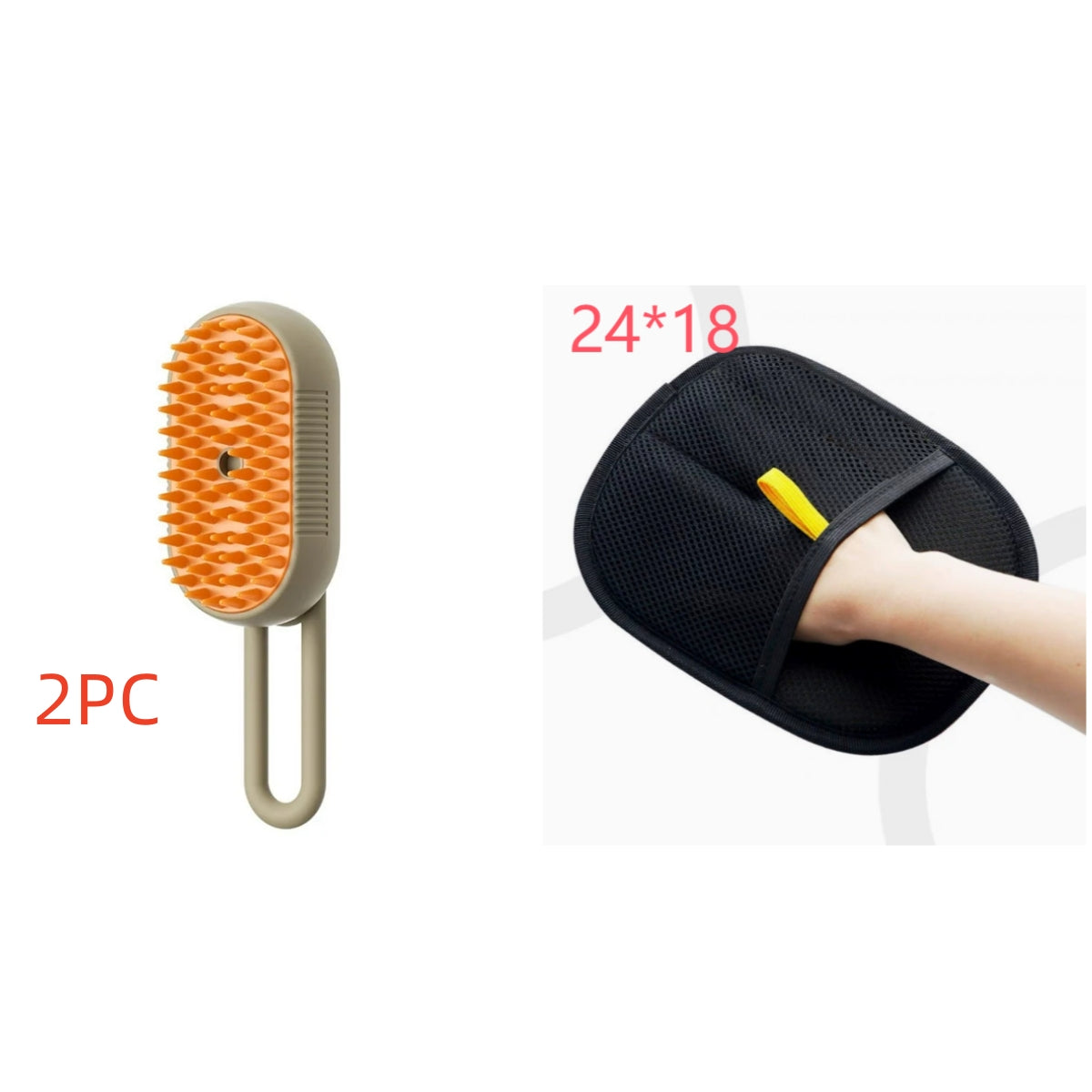 Electric Steam Pet Grooming Brush – 3-in-1 Deshedding Comb - Elorapets Elorapets Set4 / USB j4e0kn-zs 0 Electric Steam Pet Grooming Brush – 3-in-1 Deshedding Comb
