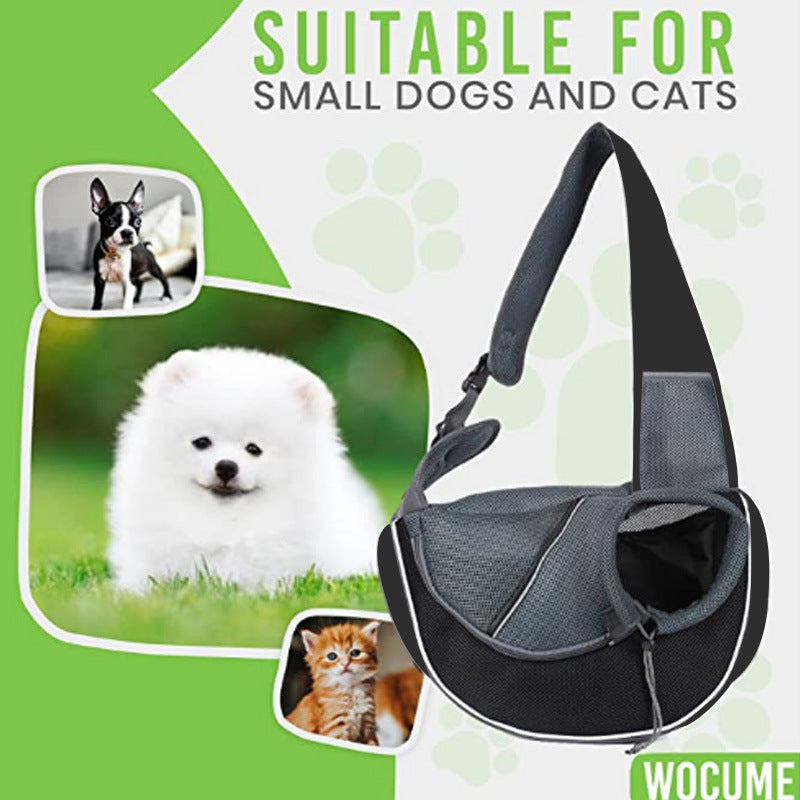 Portable Pet Carrier Bag – Crossbody for Dogs & Cats - Elorapets Elorapets Black / S j4e0kn-zs 0 Portable Pet Carrier Bag – Crossbody for Dogs & Cats