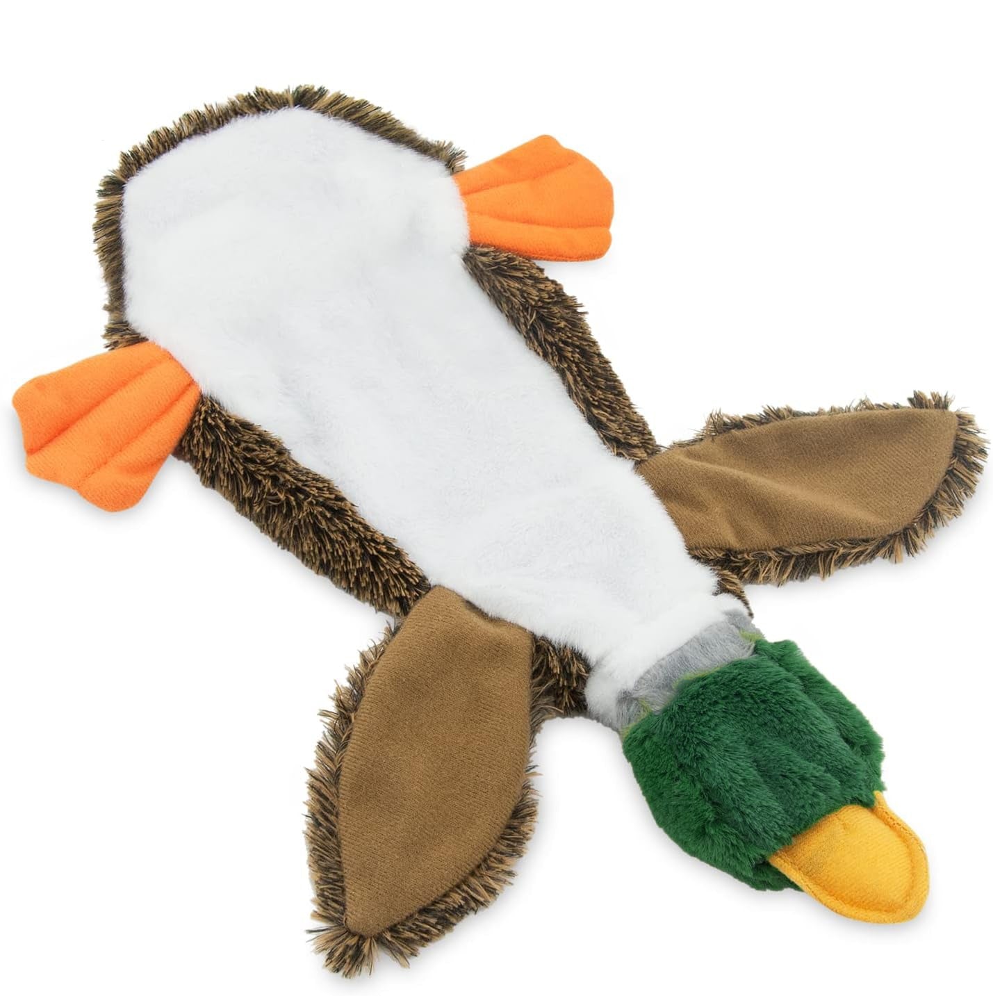 2-in-1 Stuffless Duck Dog Toy – Squeaky Plush - Elorapets Elorapets Green j4e0kn-zs 4 2-in-1 Stuffless Duck Dog Toy – Squeaky Plush