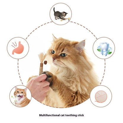 Funny Cat Molar Bite Stick Toy - Elorapets Elorapets One Raffia j4e0kn-zs 0 Funny Cat Molar Bite Stick Toy