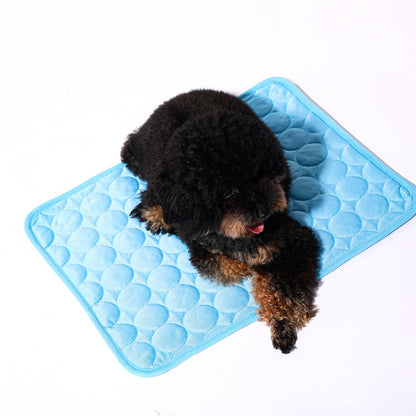 Cooling Pet Ice Mat – Summer Dog & Cat Cooling Pad - Elorapets Elorapets Blue / 40x30cm j4e0kn-zs 0 Cooling Pet Ice Mat – Summer Dog & Cat Cooling Pad